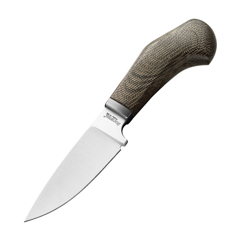 LionSTEEL Willy Fixed Blade Green Canvas