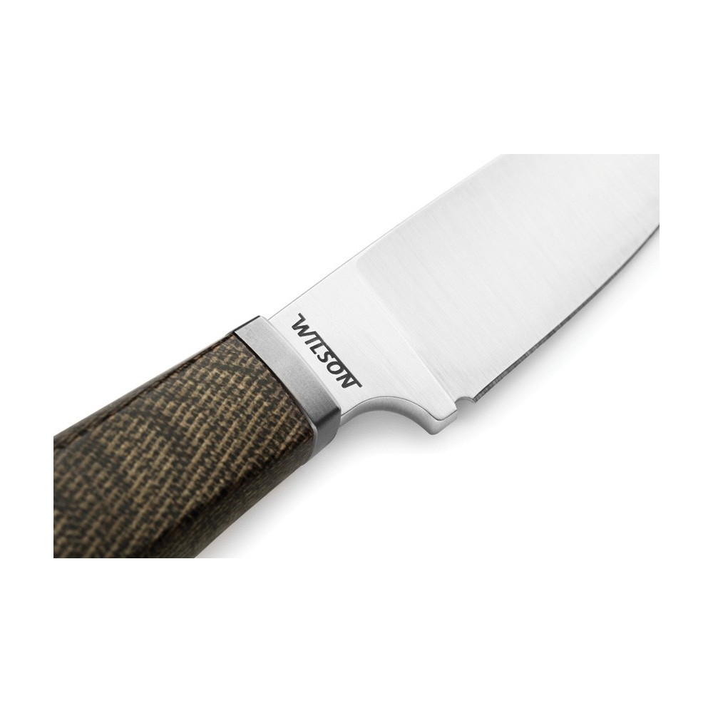 LionSTEEL Willy Fixed Blade Green Canvas