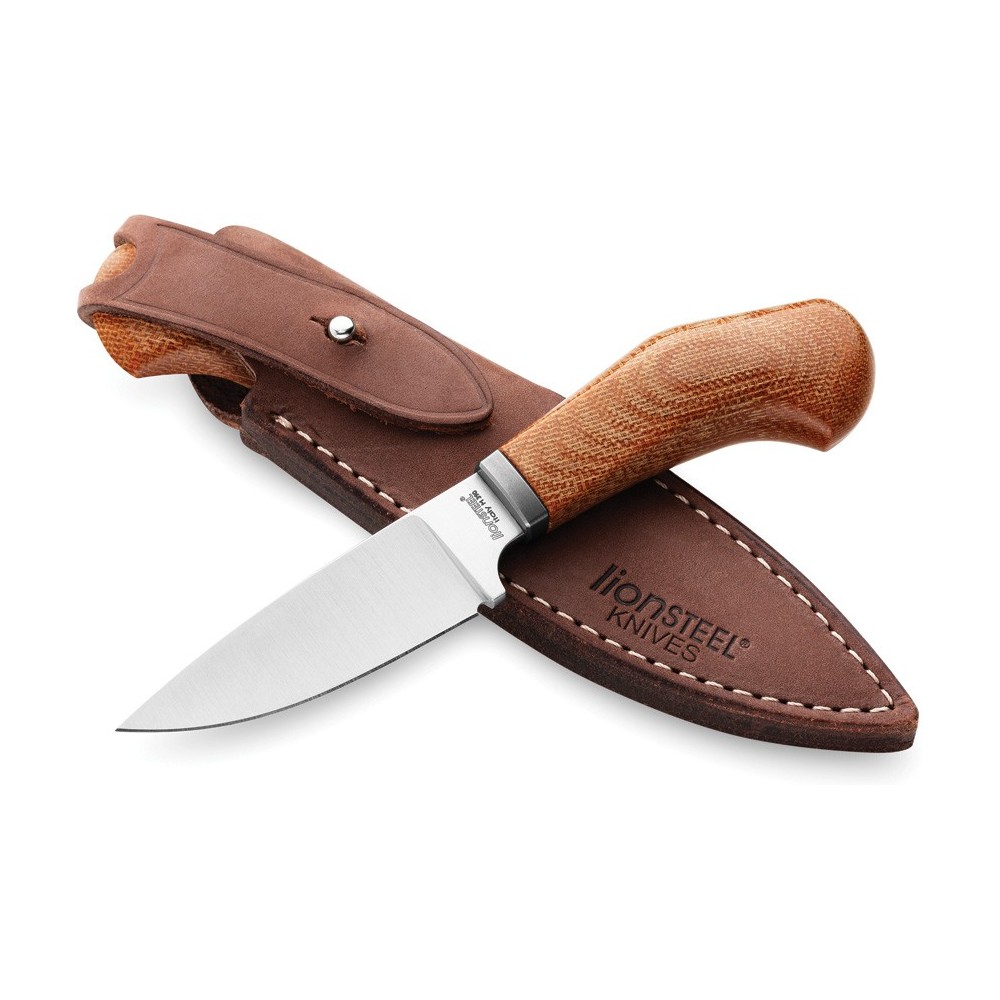LionSTEEL Willy Fixed Blade Natural