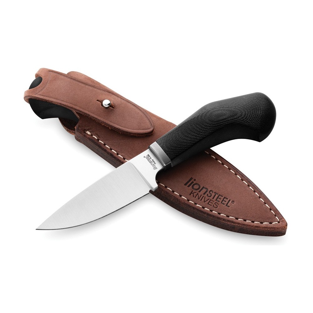 LionSTEEL Willy Fixed Blade Black G10