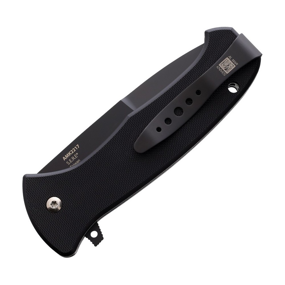 Al Mar S.E.R.E. Linerlock Black