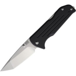 Main Street Bourbon Lockback Black Tanto