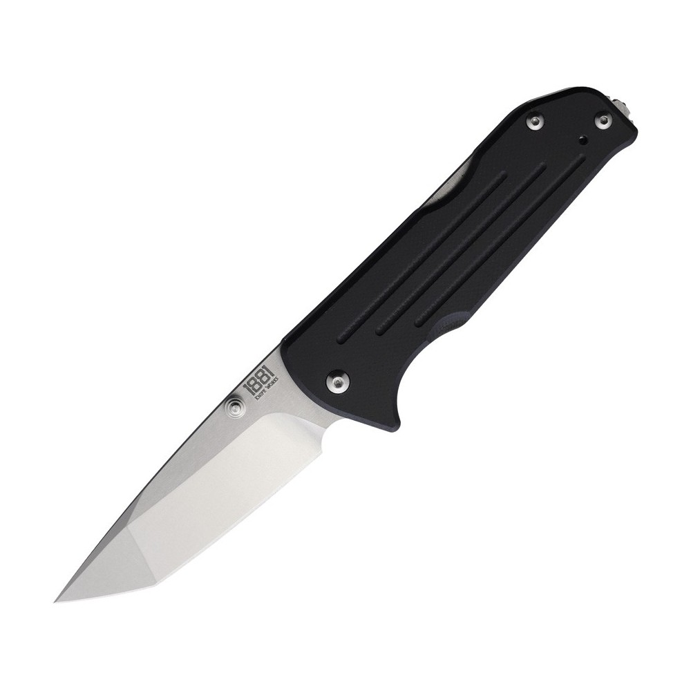Main Street Bourbon Lockback Black Tanto