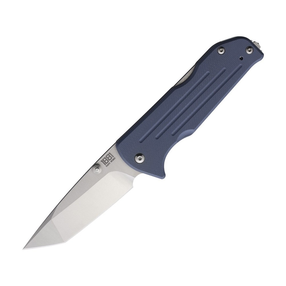 Main Street Bourbon Lockback Denim Tanto