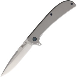 Al Mar Ultra Thin Framelock Satin