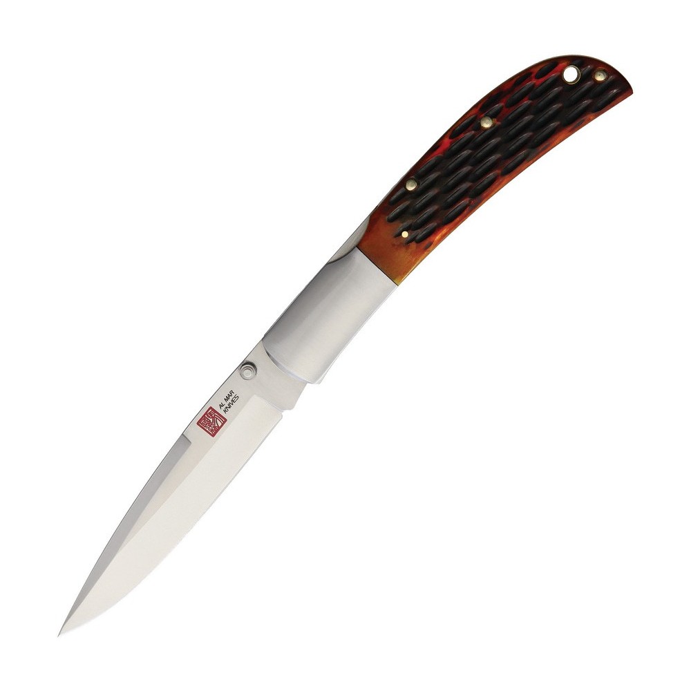 Al Mar Eagle Lockback Bone
